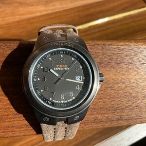 Timex Expedition Watch in tech brown